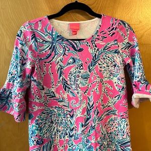 Lilly Pulitzer three-quarter sleeve dress